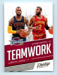 Panini 2016-17 Panini Prestige Teamwork # 4 LeBron James/Kyrie Irving
