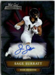 Wild Card 2021 Wild Card Alumination Autographs #ABC-A Sage Surratt