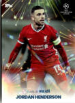 Topps 2021 Topps Football Festival by Steve Aoki UEFA Champions League Flare #JH Jordan Henderson