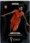 Topps 2022 Panini Prizm World Cup #54 Tajon Buchanan