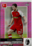 Topps 2020-21 Topps Chrome Bundesliga Pink Wave Refractor #42 Dominique Heintz 05/75