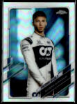 Topps 2021 Topps Chrome Formula 1 Racing Refractor #13 Pierre Gasly