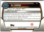 Topps 2022-23 Bowman Chrome University #54 DJ Horne