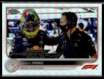 Topps 2022 Topps Chrome Formula 1 Refractor GRAND PRIX DRIVER OF THE DAY #173 Sergio Perez