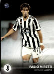 Topps 2021 Topps Juventus FC Trading Cards Set #17 Fabio Miretti