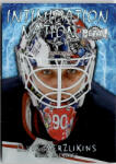 Upper Deck 2020 Skybox Metal Universe Intimidation Nation #IN-22 Elvis Merzlikins