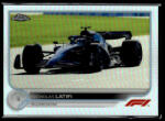 Topps 2022 Topps Chrome Formula 1 Refractor F1 DRIVERS #52 Nicholas Latifi