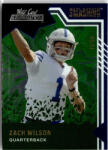 Wild Card 2021 Wild Card Alumination Smashing -Black Chase Green #SM-2 Zach Wilson 15/50
