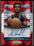 Panini 2014-15 Panini Prizm Autographs Prizms Red Pulsar #83 Noah Vonleh 023/149