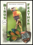 Topps 2021-22 Topps Allen and Ginter Birds of a Feather #BOF-10 Rainbow Lorikeet