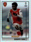 Topps 2020-21 Topps Merlin Chrome Refractor #69 Bukayo Saka