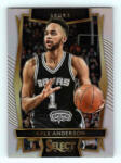 Panini 2016-17 Panini Select Concourse Silver Prizm #15 Kyle Anderson