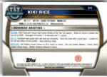 Topps 2022-23 Bowman Chrome University #24 Kiki Rice