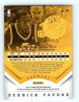 Panini 2013-14 Panini Prestige Base #20 Derrick Favors
