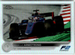 Topps 2022 Topps Chrome Formula 1 Racing Refractor #136 Marcus Armstrong