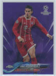 Topps 2017-18 Topps Champions League Chrome Base Purple #2 James Rodriguez 043/250