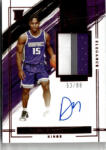Panini 2021-22 Panini Impeccable ASIA #109 Davion Mitchell 53/88