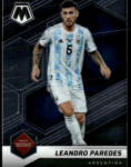 Panini 2021 Panini Mosaic Road to the FIFA World Cup Qatar #12 Leandro Paredes