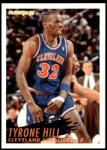 Fleer 1994-95 Fleer #40 Tyrone Hill