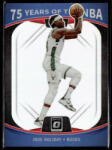 Panini 2021-22 Panini Prizm Optic 75 Years of the NBA #34 Jrue Holiday