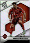 Panini 2021-22 Panini Mosaic Road to FIFA World Cup Silver Refractor #143 Xherdan Shaqiri