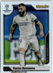 Topps 2021-22 Topps Merlin Chrome Refractor #68 Karim Benzema