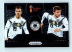 Panini 2017-18 Panini Prizm World Cup Soccer Base #C-8 Mario Götze / Thomas Müller
