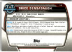 Topps 2022-23 Bowman Chrome University #11 Brice Sensabaugh