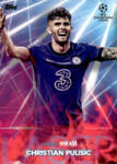 Topps 2021 Topps Football Festival by Steve Aoki UEFA Champions League Laser #CP Christian Pulisic