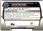 Topps 2022-23 Bowman Chrome University #67 Jalen Wilson