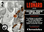 Panini 2017-18 Panini Chronicles # 89 Kawhi Leonard