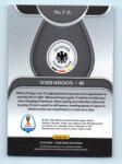 Panini 2017-18 Panini Prizm World Cup Soccer Base #F-8 Toni Kroos