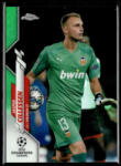 Topps 2019 Topps Chrome UEFA Champions League Green Bubbles #62 Jasper Cillessen