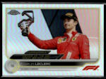 Topps 2022 Topps Chrome Formula 1 Refractor GRAND PRIX DRIVER OF THE DAY #182 Charles Leclerc