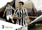 Topps 2021 Topps Juventus FC Trading Cards Set #31 Federico Chiesa