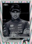Topps 2022 Topps Chrome Formula 1 Racing B&W RayWave Refractor #24 Sergio Perez