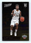 Panini 2016-17 Panini Prestige Base Metalized #156 Buddy Hield RC
