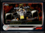 Topps 2022 Topps Chrome Formula 1 Racing #184 Sergio Perez