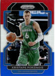 Panini 2021-22 Panini Prizm Red White and Blue Prizms #74 Kristaps Porzingis