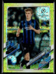 Topps 2020-21 Topps Chrome UEFA Champion’s League Yellow Mini-Diamond Refractor #37 Charles De Ketelaere 149/299