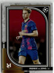 Topps 2021 Topps Museum Collection UEFA Champions League #70 Frenkie de Jong