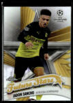Topps 2019 Topps Chrome UEFA Champions League Future Stars #FS-JS Jadon Sancho