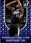 Panini 2014-15 Donruss Production Line Scoring #9 DeMarcus Cousins
