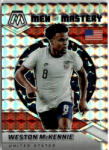 Panini 2021 Panini Mosaic Road to the FIFA World Cup Qatar International Men of Mastery Mosaic Prizm #3 Weston McKennie