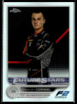 Topps 2022 Topps Chrome Formula 1 Racing Future Stars Refractor #98 Amaury Cordeel