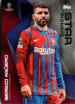 Topps 2021 Topps UEFA Champions League Summer Signings Star Signing #SA Sergio Agüero