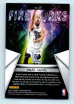 Panini 2018-19 Panini Prizm Fireworks # 27 Marc Gasol