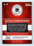 Panini 2016 Panini Panini Uefa Euro Prizm Base #46 Bastian Schweinsteiger