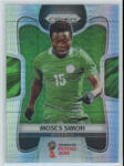 Panini 2017-18 Panini Prizm World Cup Soccer Base Hyper #142 Moses Simon