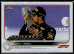 Topps 2022 Topps Chrome Formula 1 Refractor GRAND PRIX WINNERS #156 Sergio Perez